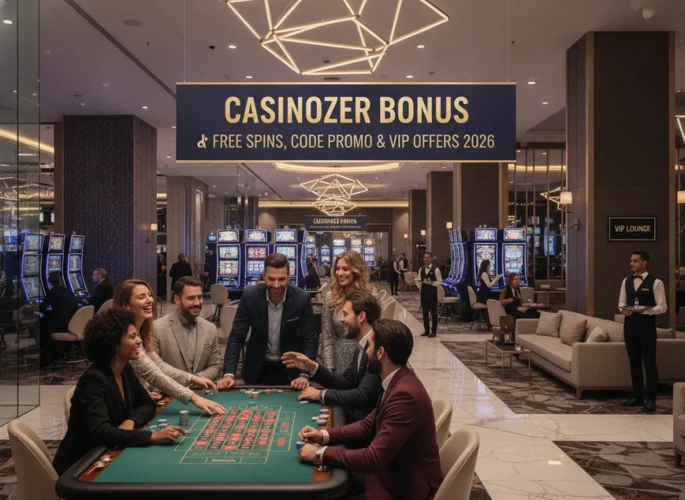 Casinozer bonus ᐉ Free spins, code promo et offres VIP 2026
