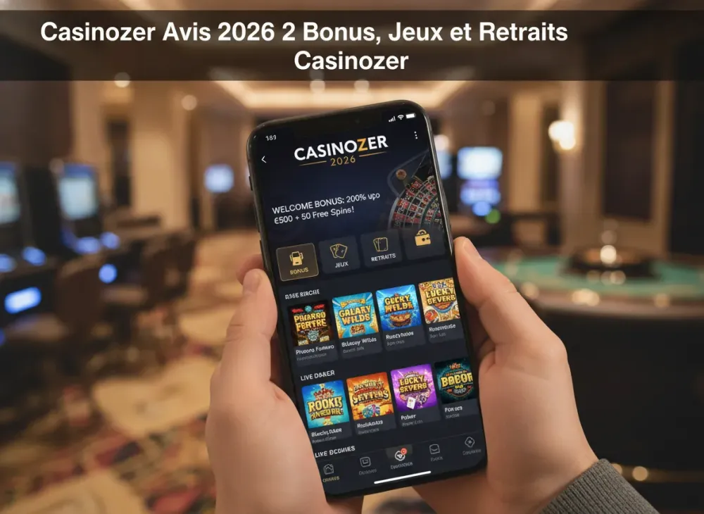 Casinozer Avis 2026 ᐉ Bonus, Jeux et Retraits Casinozer