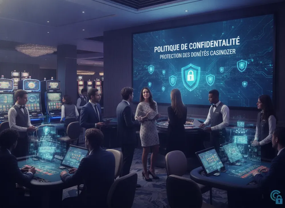 Politique de confidentialité ᐉ Protection des données Casinozer 