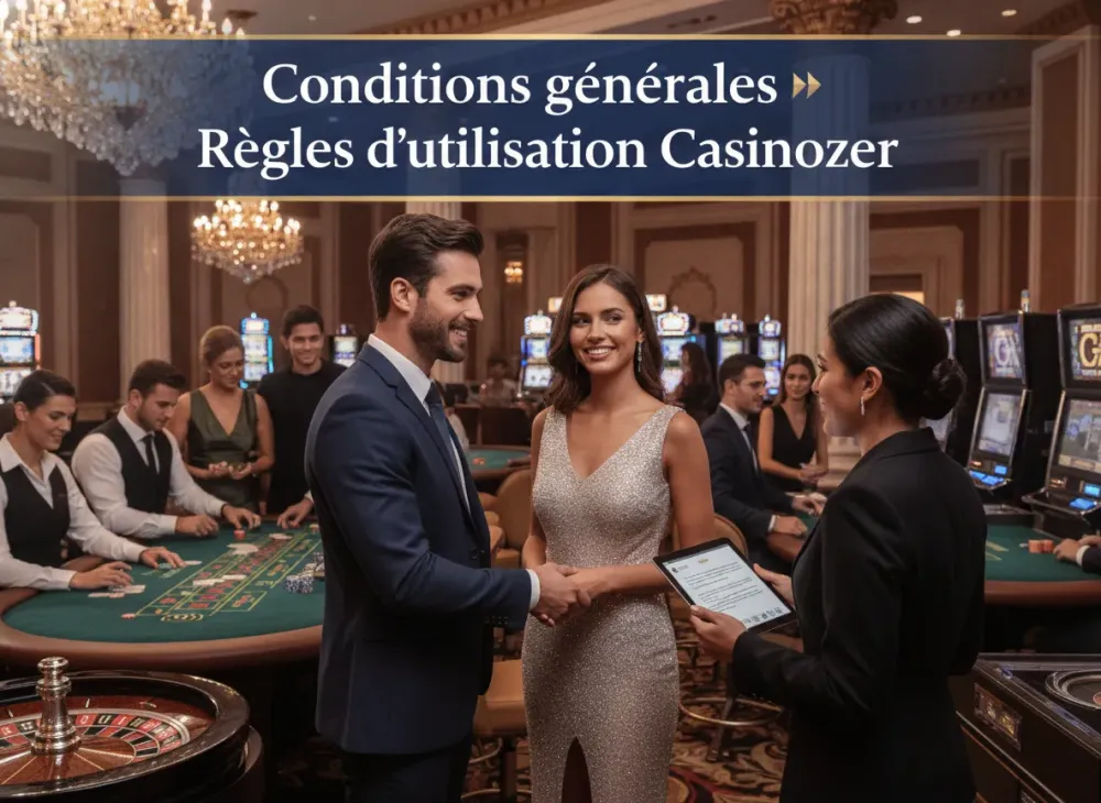Conditions générales ᐉ Règles d'utilisation Casinozer